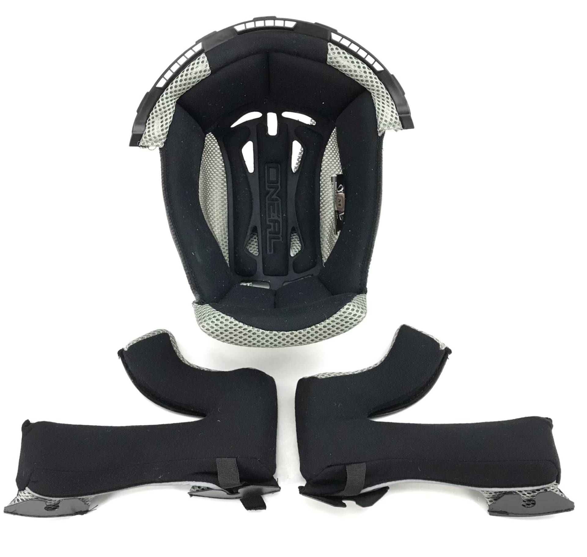 O'NEAL | Motocross-Helm-Ersatzteile | Enduro Motorrad | Innenfutter & Wangenpolster für 5SRS Helm | Liner & Cheek Pads 5SRS Helmet | Schwarz Grau | Größe XL von O'NEAL