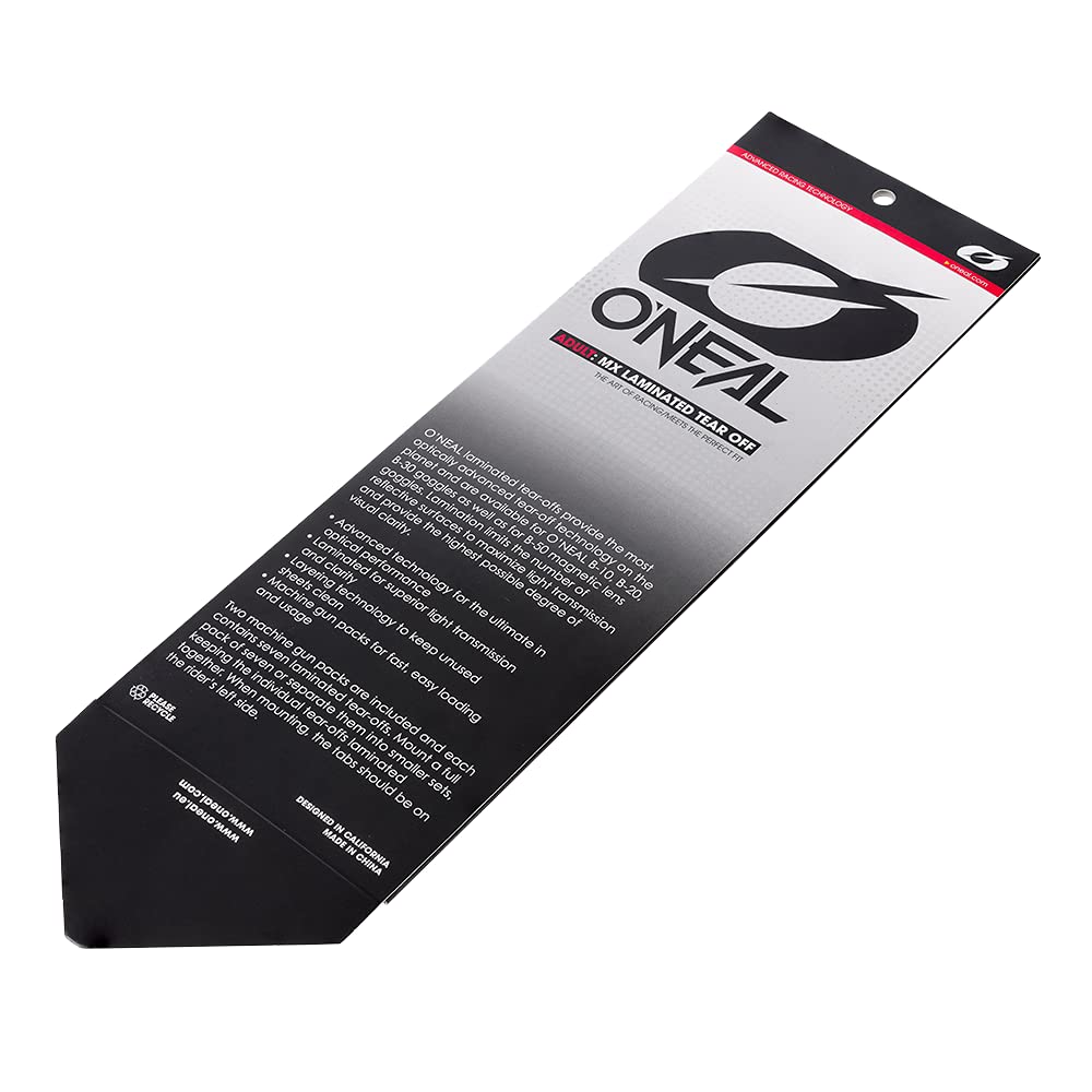 O'NEAL | Motocross-Helm-Ersatzteile | Enduro Motorrad | Laminierte Abreisfolien 14 stk. B20&30 | B-20 & B-30 Goggle TEAR OFF PACK LAMINATED 14pcs | Klar | One Size O'NEAL | Motocross-Helm-Ersatzteile | Enduro Motorrad | Laminierte Abreisfolien 14 stk. B20&30 | B-20 & B-30 Goggle TEAR OFF PACK LAMINATED 14pcs | Klar | One Size von O'NEAL