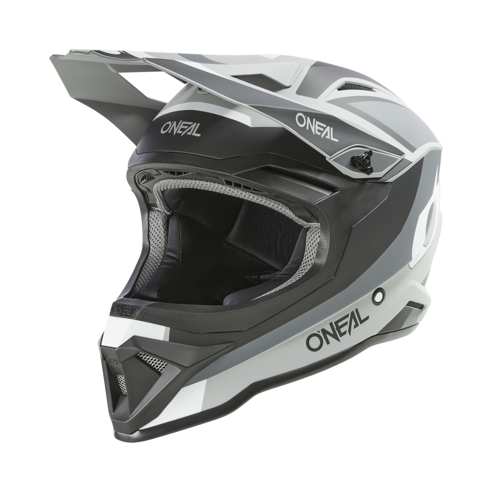 O'NEAL | Motocross-Helm | MX Enduro | ABS-Schale, Konfort-Innenfutter, Lüftungsöffnungen für optimale Belüftung & Kühlung | 1SRS Helmet Stream V.24 | Erwachsene | Schwarz Grau | Größe M O'NEAL | Motocross-Helm | MX Enduro | ABS-Schale, Konfort-Innenfutter, Lüftungsöffnungen für optimale Belüftung & Kühlung | 1SRS Helmet Stream V.24 | Erwachsene | Schwarz Grau | Größe M von O'NEAL