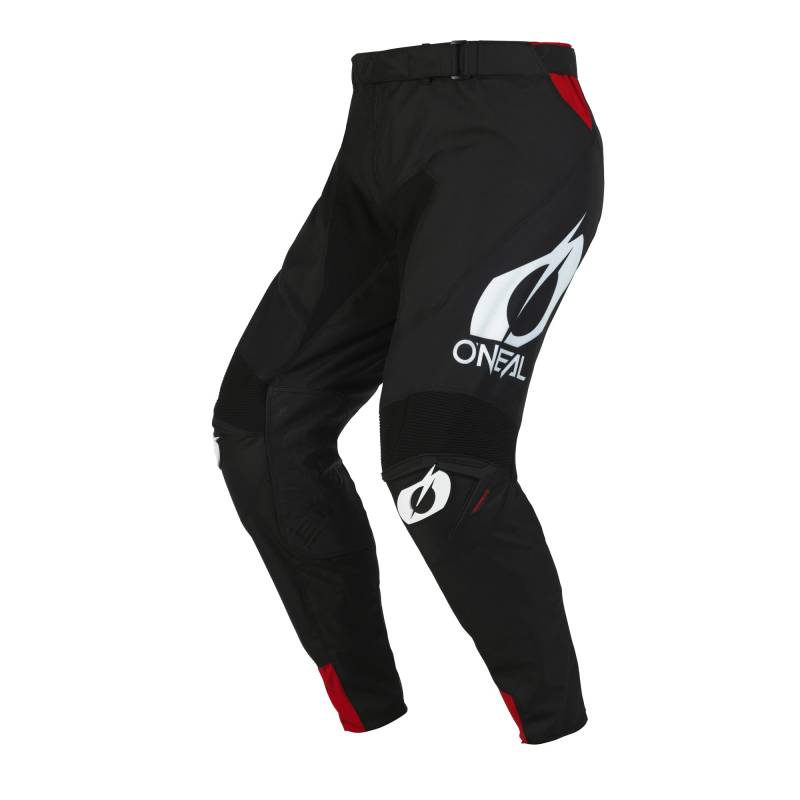 O'NEAL | Motocross-Hose | Enduro Motorrad | Strapazierfähige Denierstoffe, Leder-Hitzeschutz an beiden Knie-Innenseiten | Pants Mayhem Hexx V.24 | Erwachsene | Schwarz Weiß | Größe 40 von O'NEAL