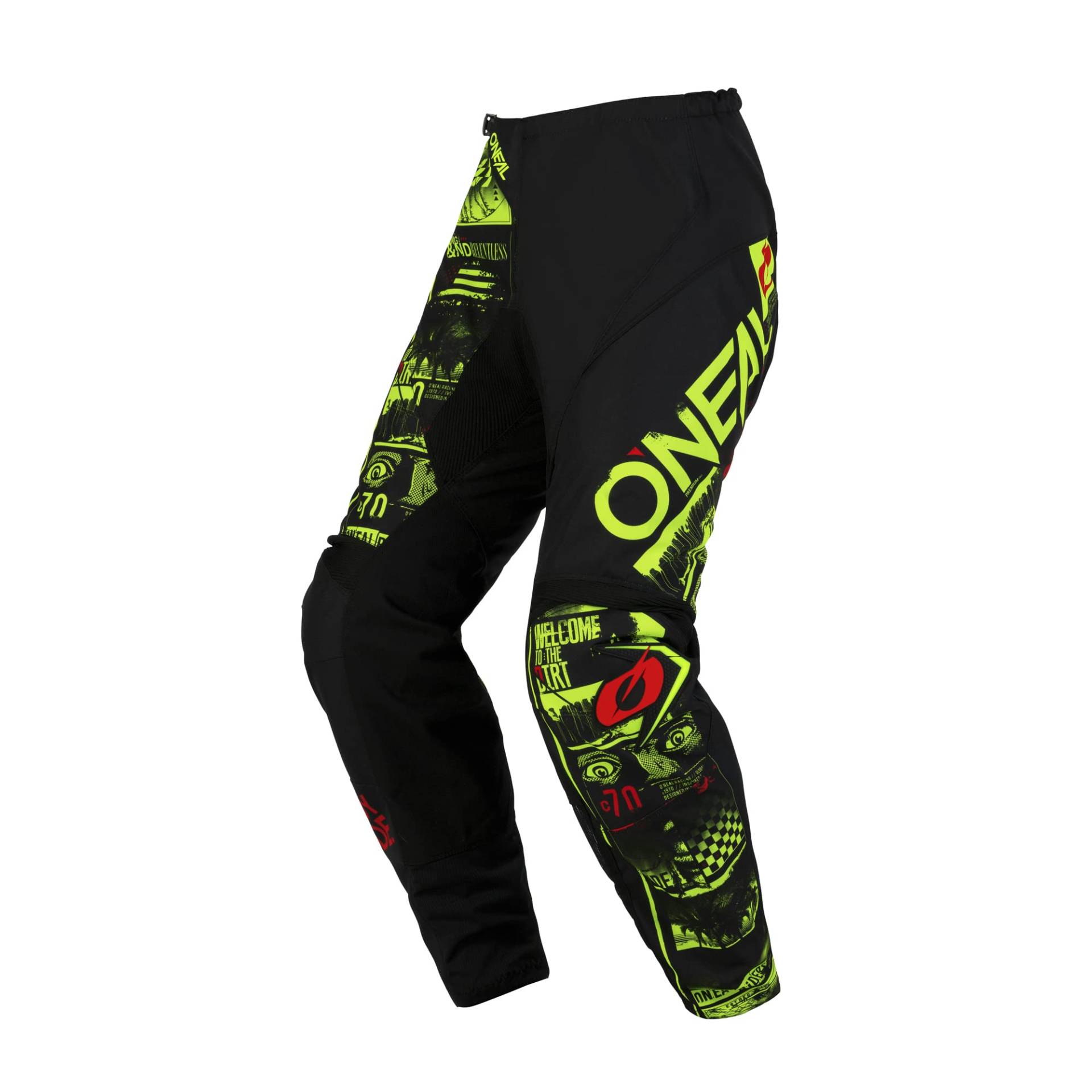 O'NEAL | Motocross-Hose | MTB Enduro MX | Bequeme lockere Passform für maximale Bewegungsfreiheit, Bündchenlose Hosenbeine | Element Pants Attack V.23 | Erwachsene | Schwarz Neon-Gelb | Größe 36/52 O'NEAL | Motocross-Hose | MTB Enduro MX | Bequeme lockere Passform für maximale Bewegungsfreiheit, Bündchenlose Hosenbeine | Element Pants Attack V.23 | Erwachsene | Schwarz Neon-Gelb | Größe 36/52 von O'NEAL