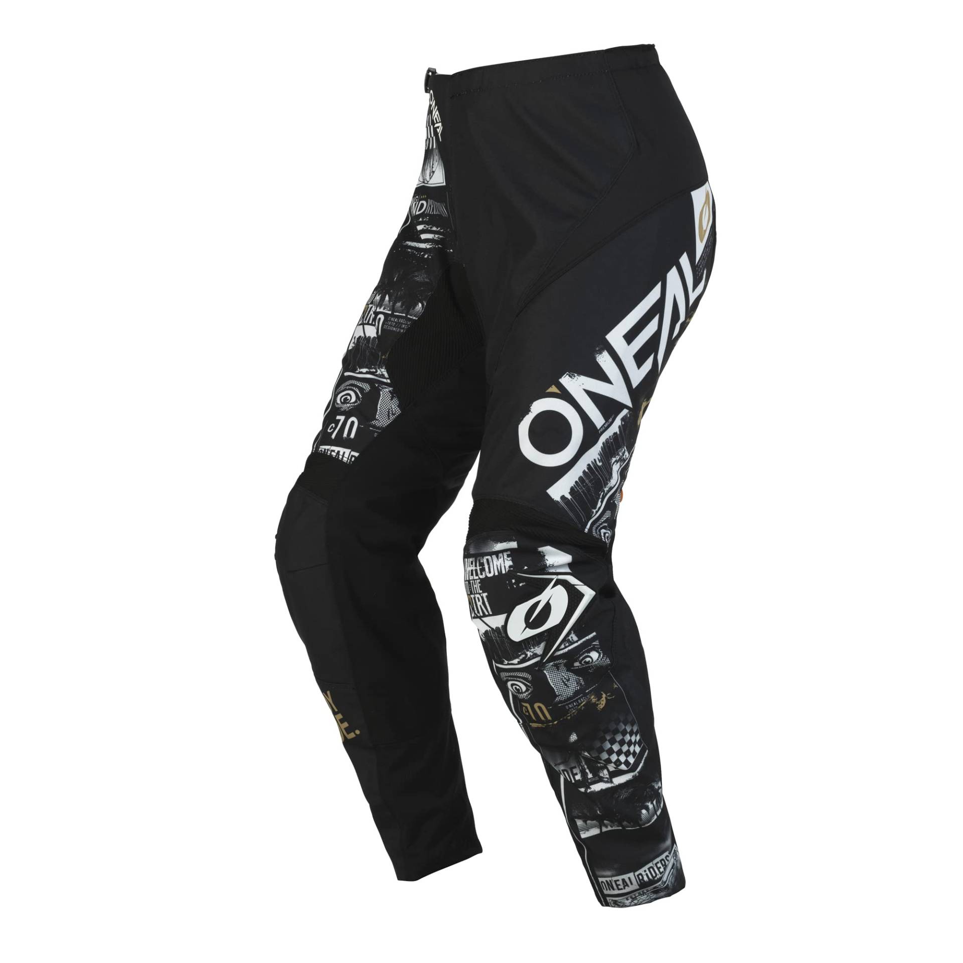 O'NEAL | Motocross-Hose | MTB Enduro MX | Bequeme lockere Passform für maximale Bewegungsfreiheit, Bündchenlose Hosenbeine | Element Pants Attack V.23 | Erwachsene | Schwarz Weiß | Größe 32/48 O'NEAL | Motocross-Hose | MTB Enduro MX | Bequeme lockere Passform für maximale Bewegungsfreiheit, Bündchenlose Hosenbeine | Element Pants Attack V.23 | Erwachsene | Schwarz Weiß | Größe 32/48 von O'NEAL