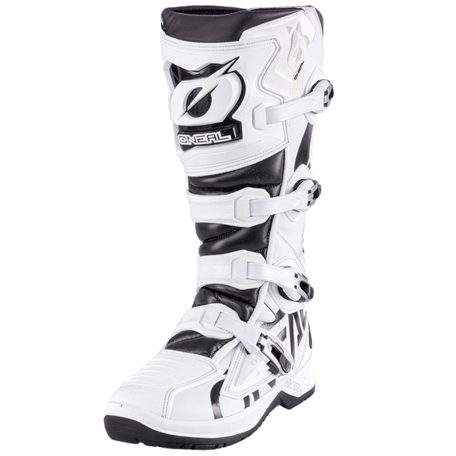 O'NEAL Motocross Stiefel RMX Boot EU I Enduro Motorrad I Ergonomische Motorradschuhe Herren & Damen mit Anti-Rutsch Sohle I Schwarz-Weiß I Größe 42 O'NEAL Motocross Stiefel RMX Boot EU I Enduro Motorrad I Ergonomische Motorradschuhe Herren & Damen mit Anti-Rutsch Sohle I Schwarz-Weiß I Größe 42 von O'NEAL