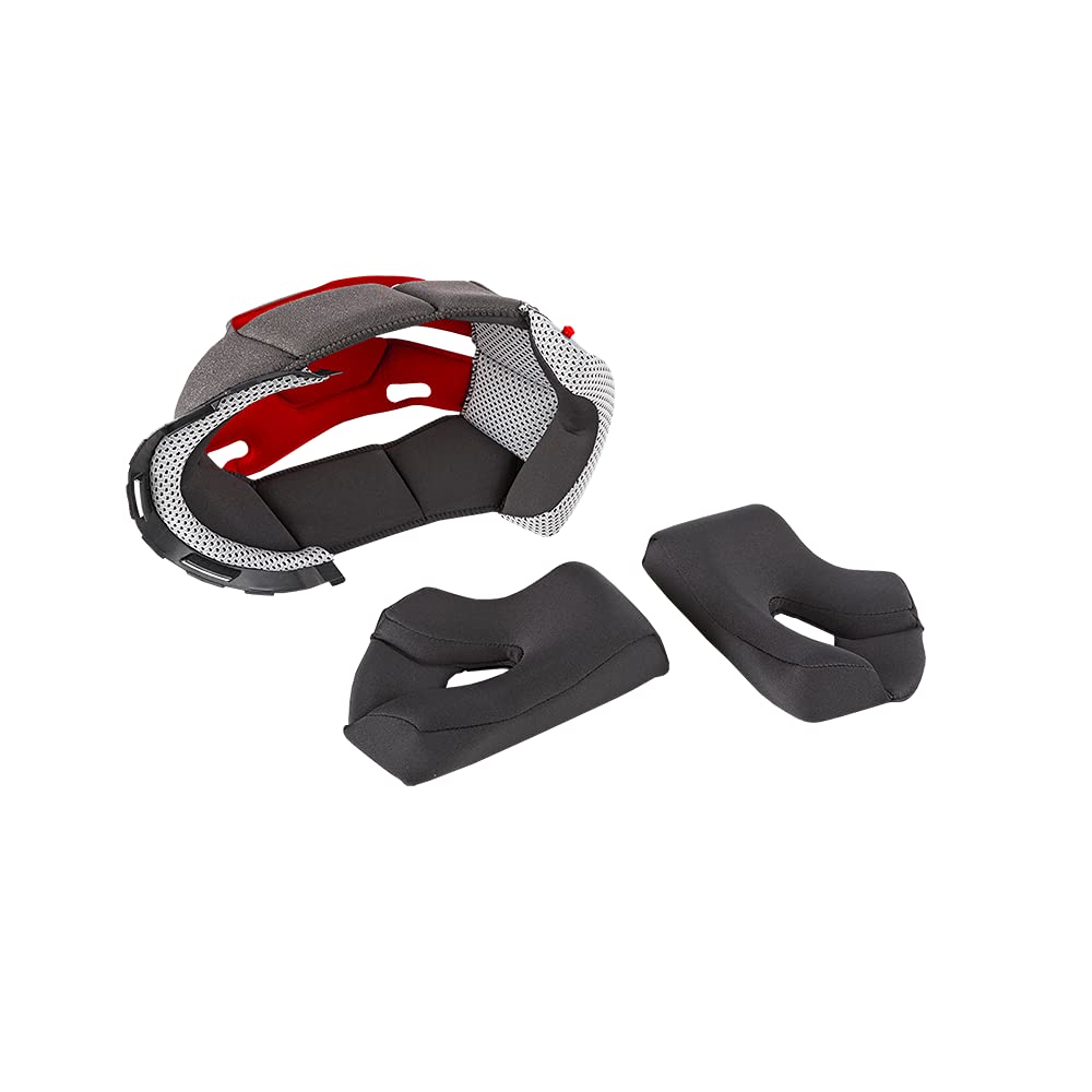 O'NEAL | Motorcross-Helm-Ersatzteile | Motorrad Enduro | Ersatzfutter für 2SRS Helm | Liner & Cheek Pads 2SRS Helmet (2018) | Grau | Größe M von O'NEAL