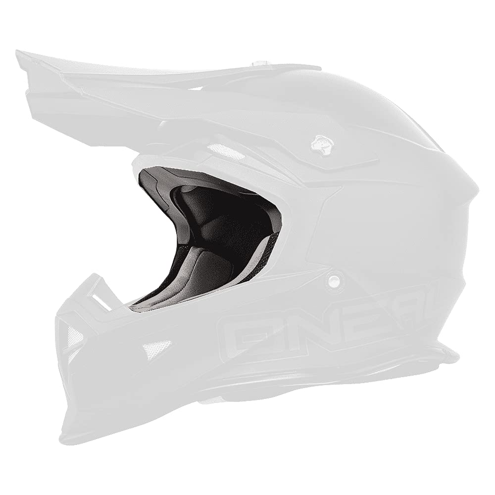 O'NEAL | Motorcross-Helm-Ersatzteile | Motorrad Enduro | Innenfutter & Wangenpolster für 2SRS EVO Helm | Liner & Cheek Pads 2SRS Evo Helmet | Grau | Größe S von O'NEAL