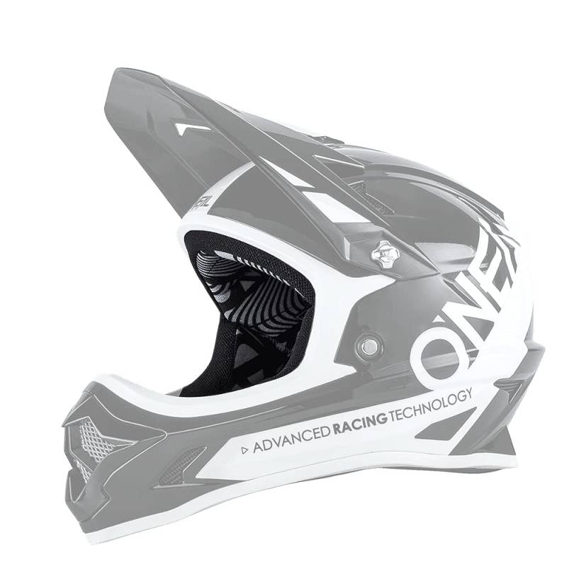 O'NEAL | Motorcross-Helm-Ersatzteile | Motorrad Enduro Mountainbike | Wangenpolster & Innenfutter für Helme | Liner und Cheek Pads Backflip Helmet | Schwarz | Größe XL von O'NEAL