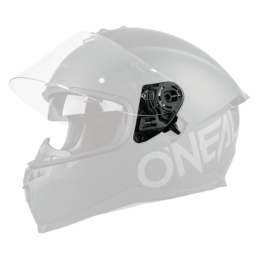 O'NEAL | Motorradhelm-Ersatzteile | Enduro Motocross | Challenger Helm Ersatz-Seitenplatte Links und rechts für das Visier | Challenger Helmet Replacement Side Plate | Schwarz | One Size von O'NEAL
