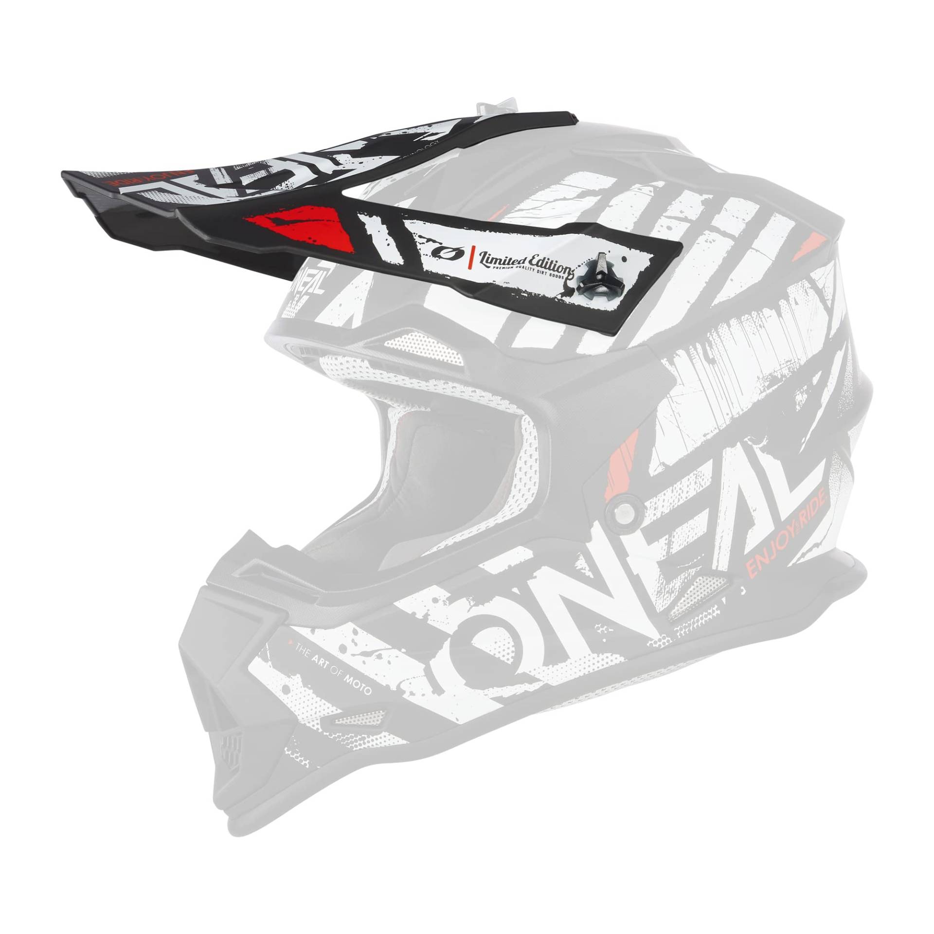 O'NEAL | Motorradhelm-Ersatzteile | Enduro Motocross | Ersatzschirm für den 2SRS Helmet GLITCH V.23 | Spare Visor 2SRS Helmet GLITCH V.23 | Schwarz Weiß | One Size O'NEAL | Motorradhelm-Ersatzteile | Enduro Motocross | Ersatzschirm für den 2SRS Helmet GLITCH V.23 | Spare Visor 2SRS Helmet GLITCH V.23 | Schwarz Weiß | One Size von O'NEAL