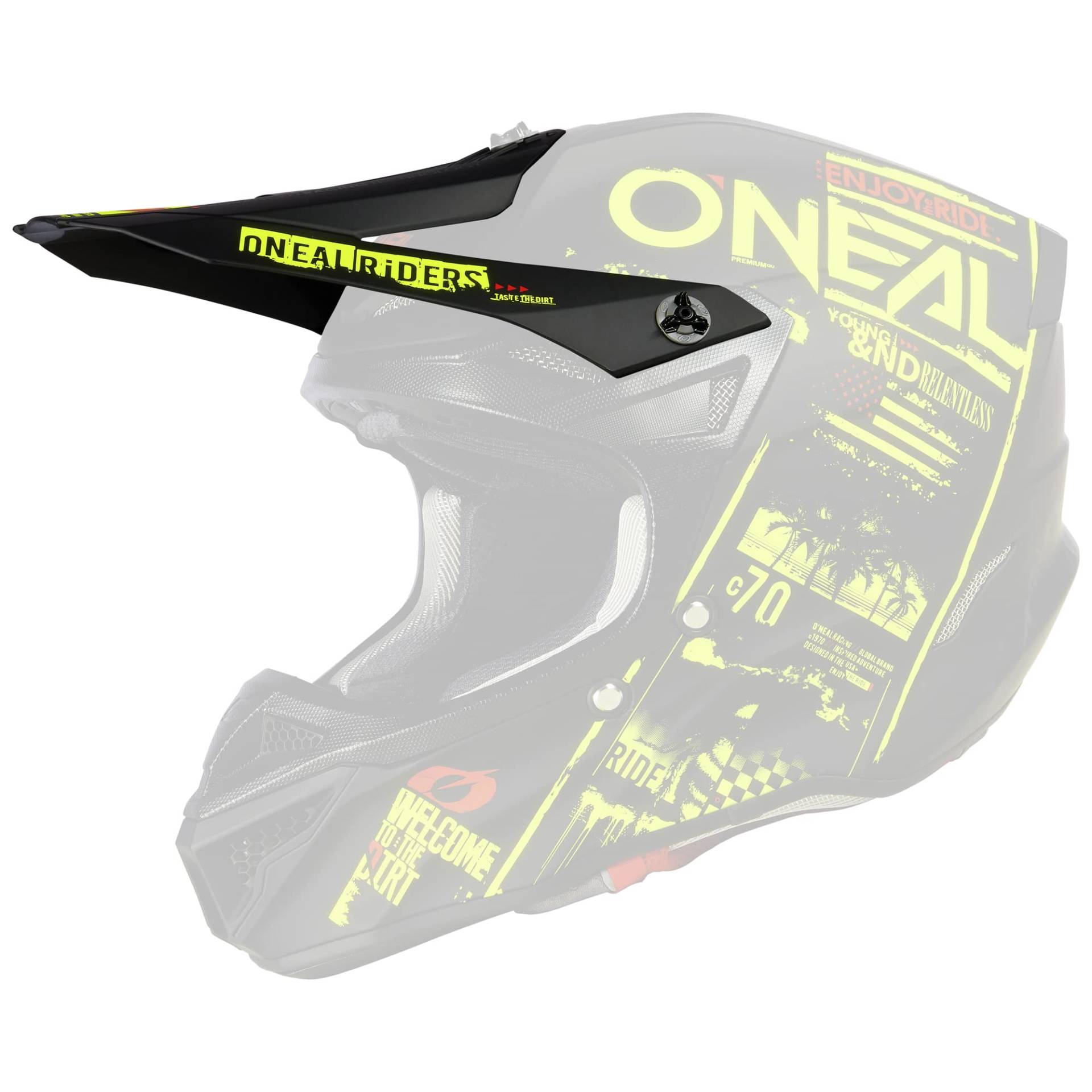 O'NEAL | Motorradhelm-Ersatzteile | Enduro Motocross | Ersatzschirm für den 5SRS Polyacrylite Helmet ATTACK V.23 | Spare Visor 5SRS Polyacrylite Helmet ATTACK V.23 | Schwarz Neon-Gelb | One Size O'NEAL | Motorradhelm-Ersatzteile | Enduro Motocross | Ersatzschirm für den 5SRS Polyacrylite Helmet ATTACK V.23 | Spare Visor 5SRS Polyacrylite Helmet ATTACK V.23 | Schwarz Neon-Gelb | One Size von O'NEAL