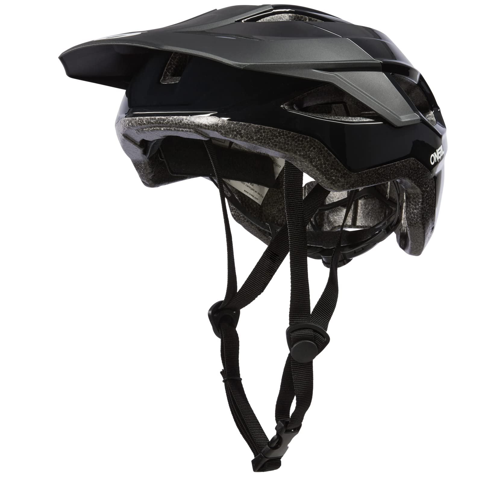 O'NEAL | Mountainbike-Helm | Enduro All-Mountain | Belüftungsöffnungen zur Kühlung, Polster waschbar, Robustes ABS | Matrix Helmet SOLID V.23 | Erwachsene | Schwarz | L/XL (58-61 cm) von O'NEAL
