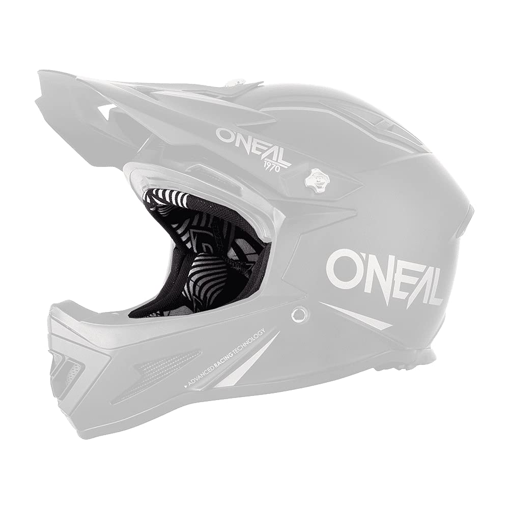 O'NEAL | Mountainbike-Helm-Ersatzteile | All-Mountain Enduro | Innenfutter und Wangenpolster für Warp Helm | Liner and Cheek Pads Warp Helmet | Schwarz | Größe S von O'NEAL