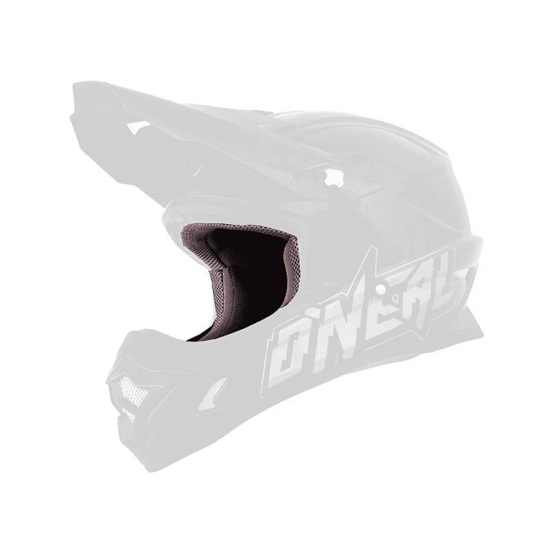 O'NEAL | Mountainbike-Helm-Ersatzteile | MTB Downhill Freeride | Wangenpolster & Innenfutter für Helme | Liner und Cheek Pads 3SRS Helmet | Schwarz | Größe XS von O'NEAL