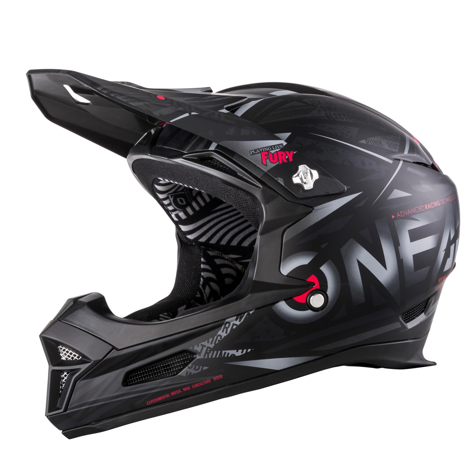 O'NEAL | Mountainbike-Helm | MTB Downhill | Nach Robustes ABS, Ventilationsöffnungen für Luftstrom & Kühlung, ABS Außenschale | Fury Helmet SYNTHY | Erwachsene | Schwarz | Größe L O'NEAL | Mountainbike-Helm | MTB Downhill | Nach Robustes ABS, Ventilationsöffnungen für Luftstrom & Kühlung, ABS Außenschale | Fury Helmet SYNTHY | Erwachsene | Schwarz | Größe L von O'NEAL