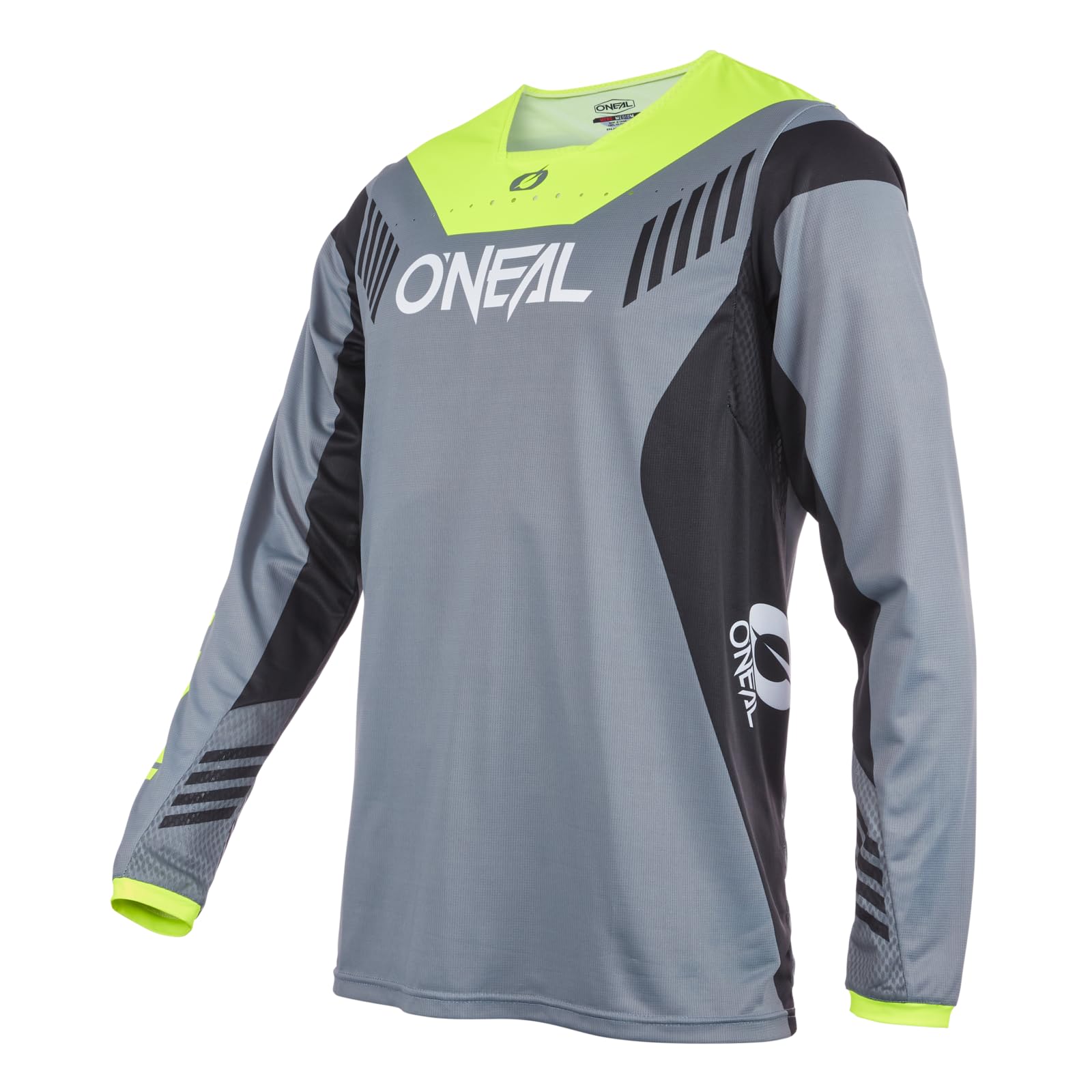 O'NEAL | Mountainbike-Trikot | MTB Mountainbike DH Downhill FR Freeride | Atmungsaktives Material, maximale Bewegungsfreiheit | Element FR Jersey Hybrid V.22 | Erwachsene | Neon-Gelb Grau | Größe M O'NEAL | Mountainbike-Trikot | MTB Mountainbike DH Downhill FR Freeride | Atmungsaktives Material, maximale Bewegungsfreiheit | Element FR Jersey Hybrid V.22 | Erwachsene | Neon-Gelb Grau | Größe M von O'NEAL