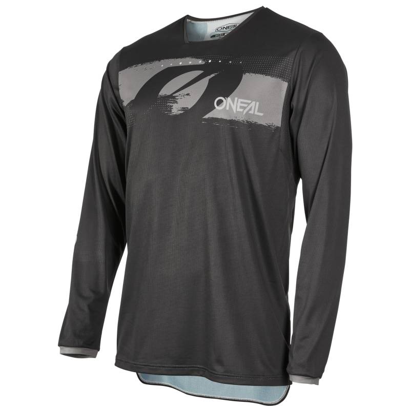 O'NEAL | Mountainbike-Trikot | MTB Mountainbike DH Downhill FR Freeride | Atmungsaktives Material, maximale Bewegungsfreiheit | Element FR Jersey Hybrid V.24 | Erwachsene | Schwarz | Größe XXL von O'NEAL
