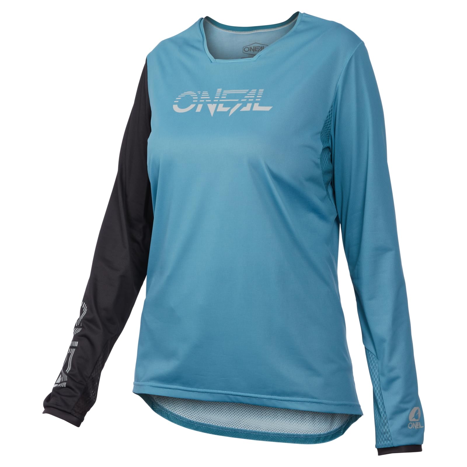 O'NEAL | Mountainbike-Trikot | MTB Mountainbike DH Downhill Freeride | Atmungsaktives Material, maximale Bewegungsfreiheit | Element FR Women´s Jersey Hybrid V.23 | Damen | Hell-Blau Schwarz | XL O'NEAL | Mountainbike-Trikot | MTB Mountainbike DH Downhill Freeride | Atmungsaktives Material, maximale Bewegungsfreiheit | Element FR Women´s Jersey Hybrid V.23 | Damen | Hell-Blau Schwarz | XL von O'NEAL