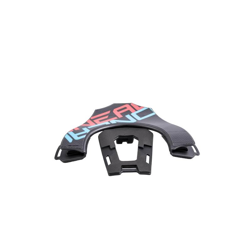 O'NEAL | Protektoren-Ersatzteil | Motocross Enduro | Rückenteil Tron Neckbrace Blau/red | Back Part TRON Neckbrace | Schwarz Blau Rot | One Size von O'NEAL