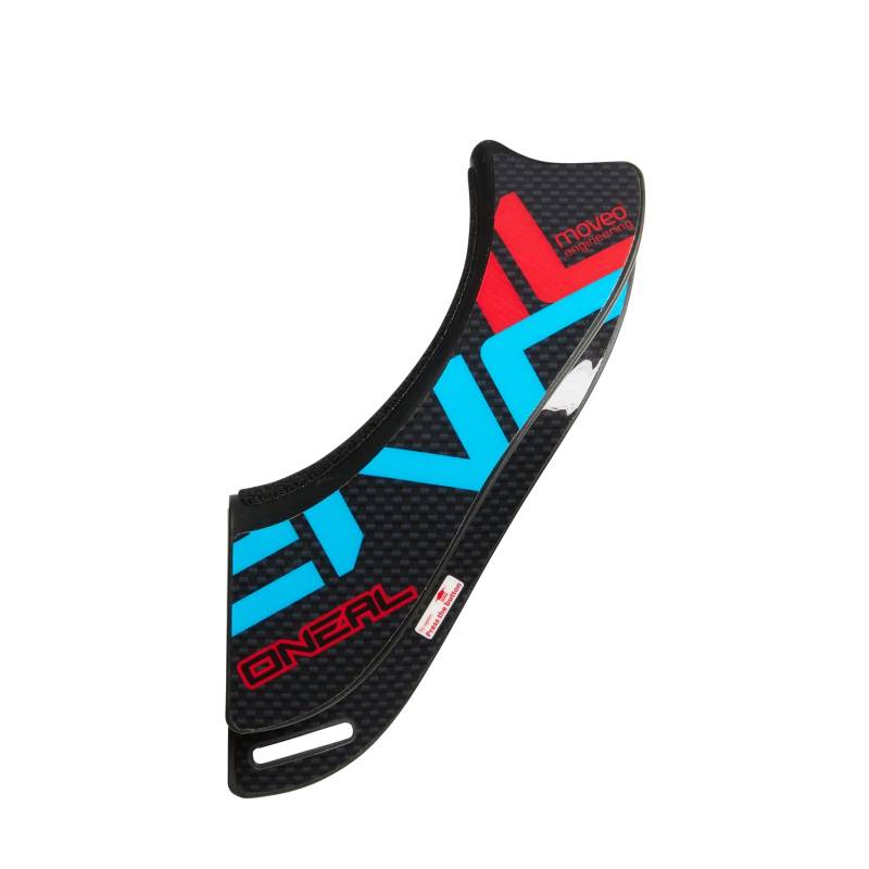 O'NEAL | Protektoren-Ersatzteil | Motocross Enduro | Vorderes linkes Seitenteil | Front Left Hand Side Part TRON Neckbrace | Schwarz Blau Rot | One Size von O'NEAL