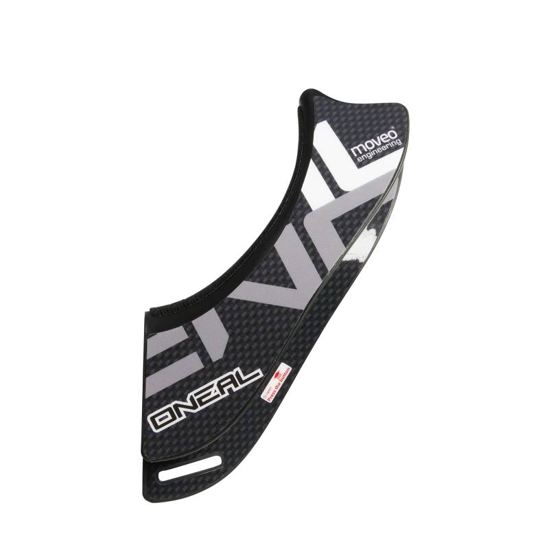 O'NEAL | Protektoren-Ersatzteil | Motocross Enduro | Vorderes linkes Seitenteil | Front Left Hand Side TRON Neckbrace | Schwarz Weiß | One Size von O'NEAL