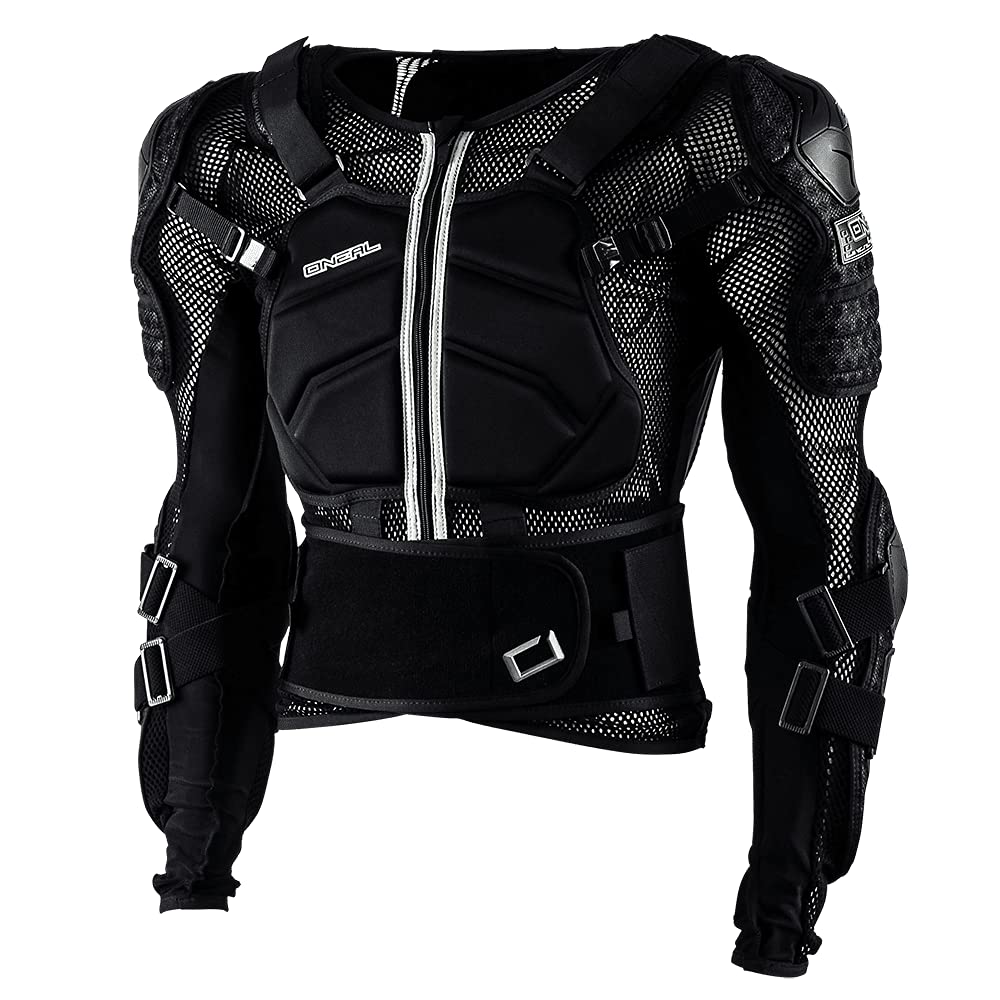 O'NEAL | Protektoren-Jacke | Motocross Enduro ATV | Verstellbare Stretchbänder, Hochschlagfestes IPX®-Material, Mesh-Paneele zur Kühlung | Underdog Protector Jacke | Erwachsene | Schwarz | Größe S von O'NEAL