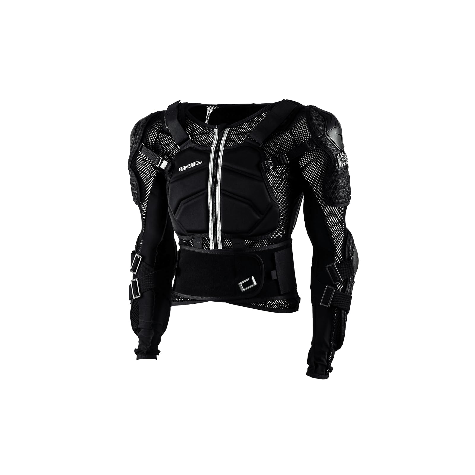 O'NEAL | Protektoren-Jacke | Motocross Enduro ATV | Verstellbare Stretchbänder, Hochschlagfestes IPX®-Material, Mesh-Paneele zur Kühlung | Underdog Protector Jacke | Erwachsene | Schwarz | Größe S von O'NEAL