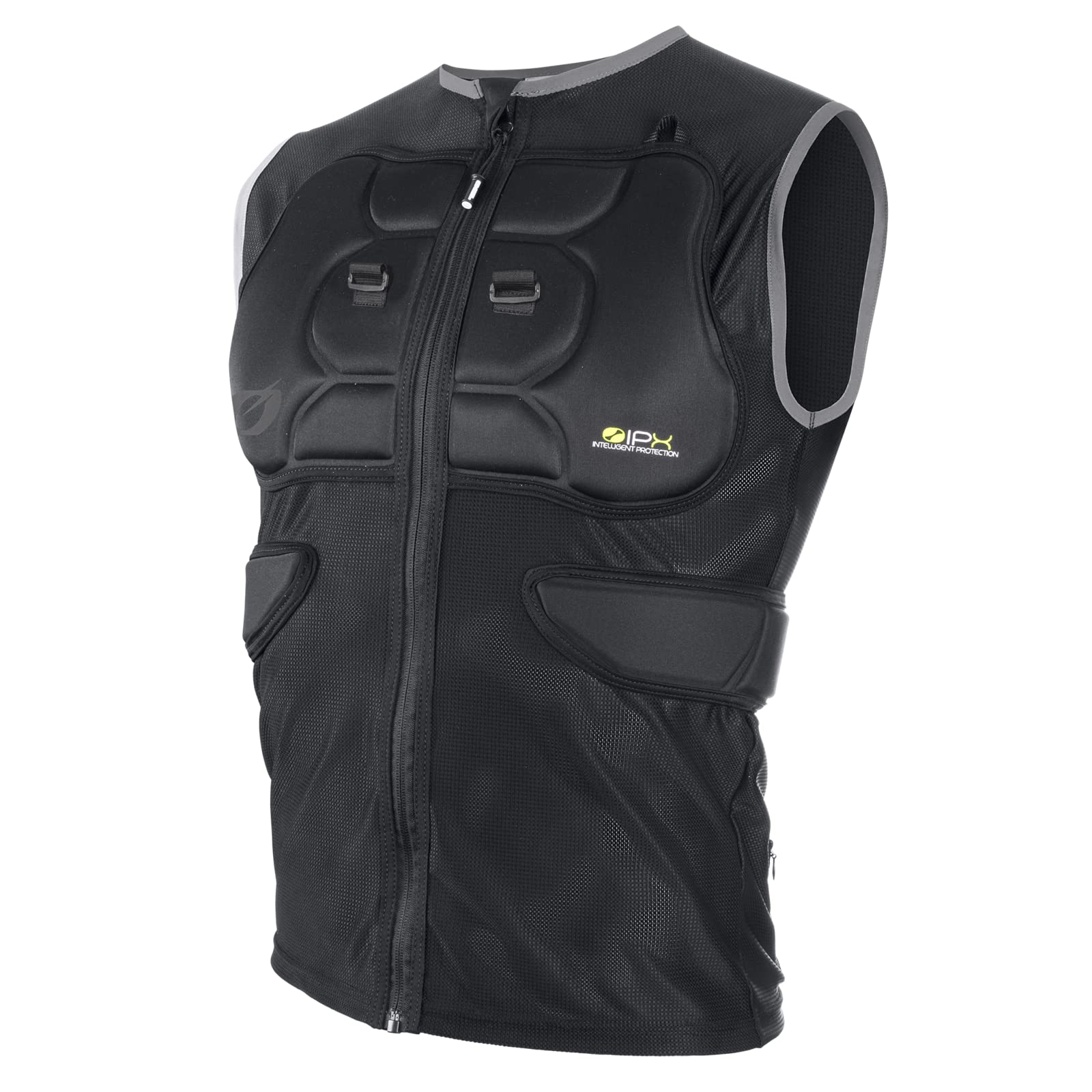 O'NEAL | Protektoren-Jacke | Motocross Enduro Motorrad | IPX® Rückenprotektor, 4-Wege-Stretch-Mesh/Lycra, aus Bioschaumstoff | BP Protector Sleeve | Erwachsene | Schwarz | Größe L von O'NEAL