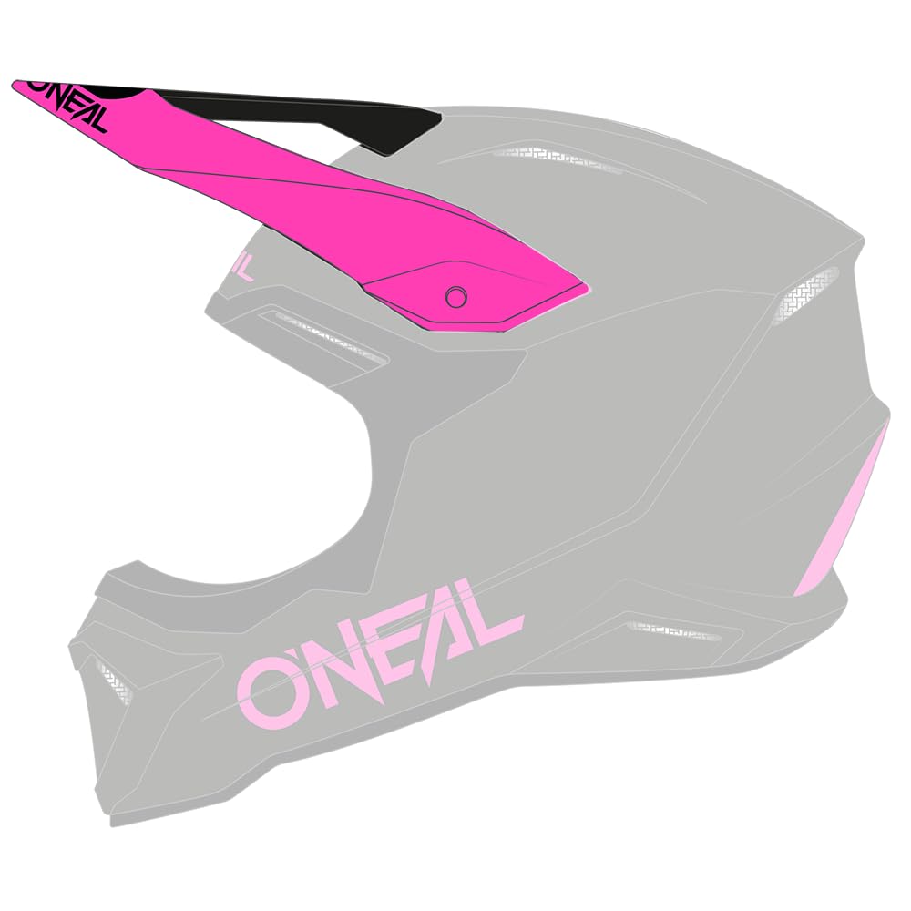 O'NEAL Unisex-Adult SOLID Visor, Pink, L O'NEAL Unisex-Adult SOLID Visor, Pink, L von O'NEAL