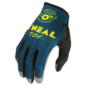 O'Neal Mayhem BULLET Handschuhe Blau Gelb von O'Neal