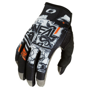 O'Neal Mayhem SCARZ Handschuhe Schwarz Grau Orange von O'Neal