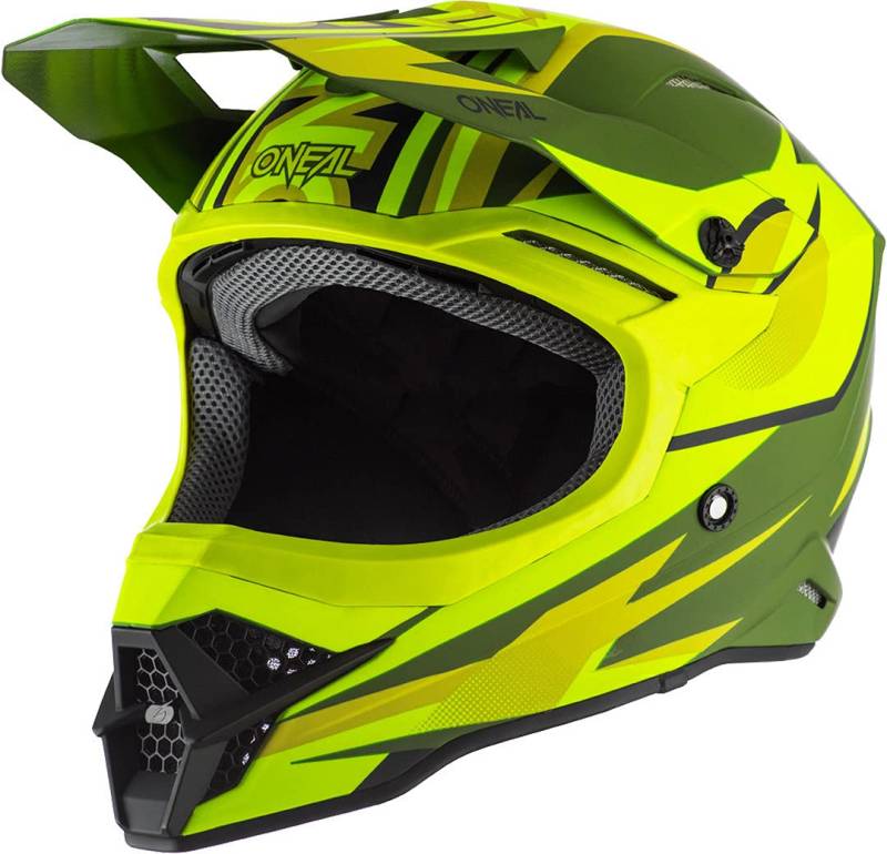 O'neal 3 Series Riff 2.0 Motocross Enduro MTB Helm gelb/grün 2020 Oneal: Größe: M (57-58cm) von O'NEAL