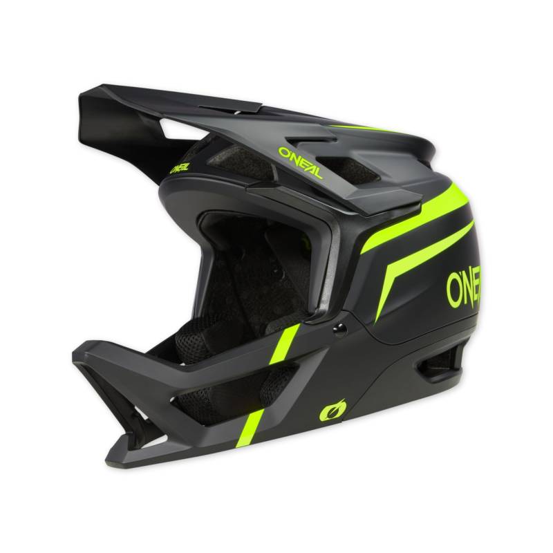 Transition TwiceMe Helmet Flash Black/Neon Yellow L von O'NEAL