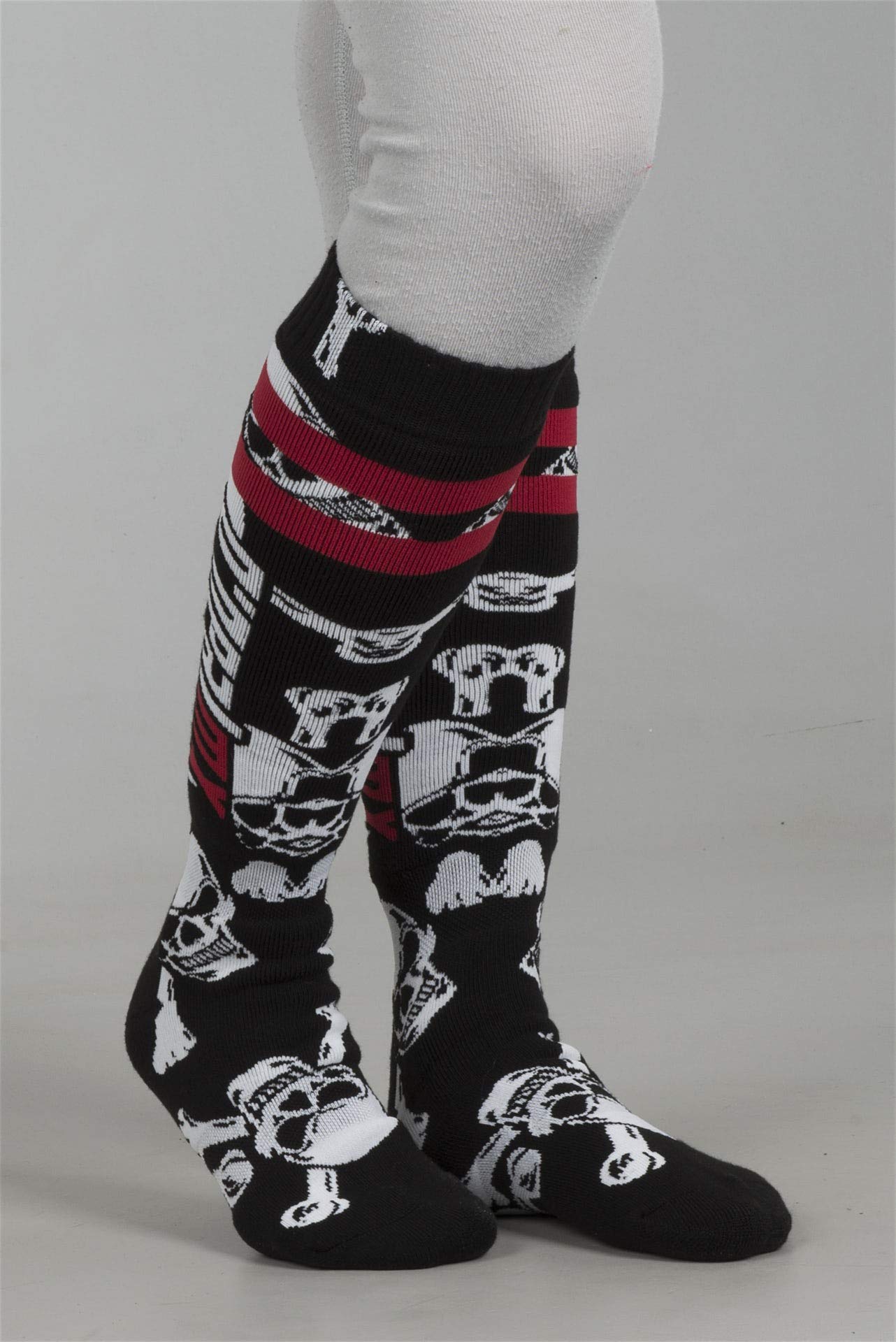 O'NEAL Oneal Pro MX Socken Crossbone, Farbe Schwarz/Weiss, Größe One Size O'NEAL Oneal Pro MX Socken Crossbone, Farbe Schwarz/Weiss, Größe One Size von O'NEAL