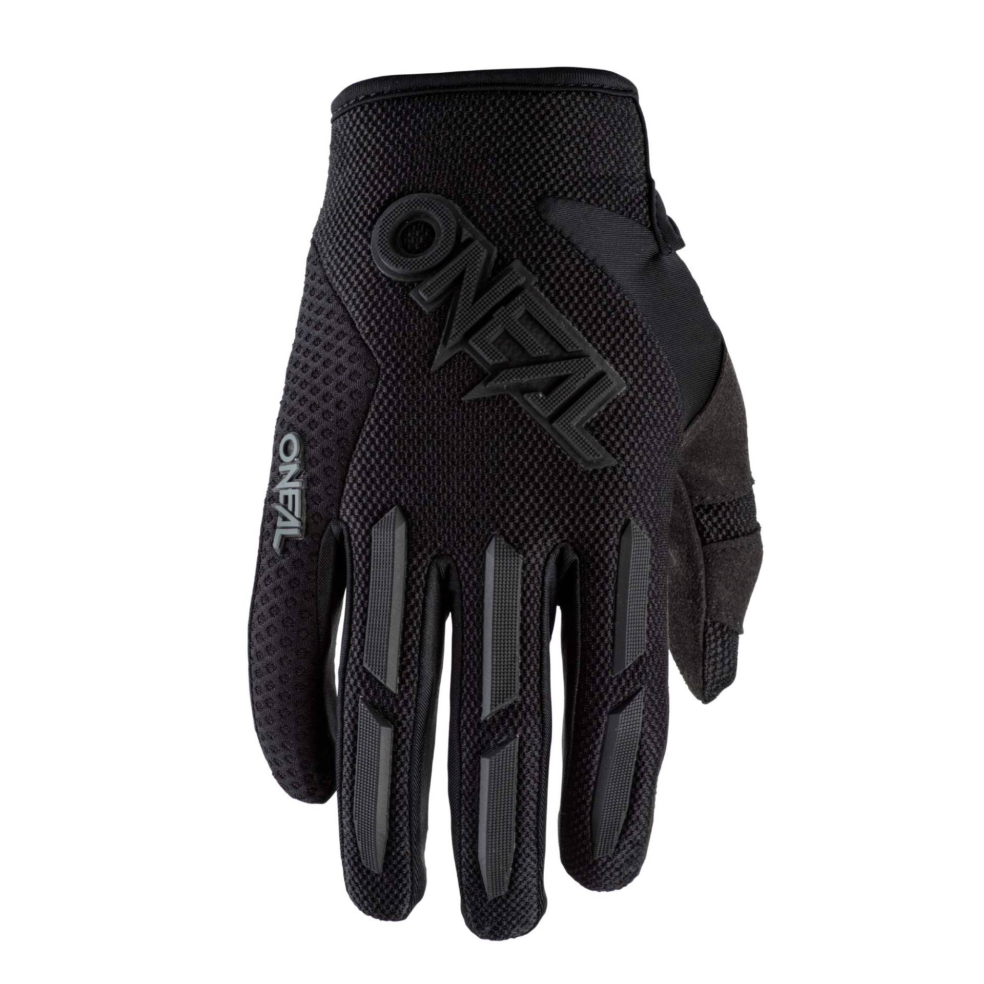 O'NEAL | Fahrrad- & Motocross-Handschuhe | Kinder | MX MTB Mountainbike | Verstellbarer Klettverschluss, Vorgeformte Passform Element Youth Glove | Schwarz | Größe XS von O'NEAL