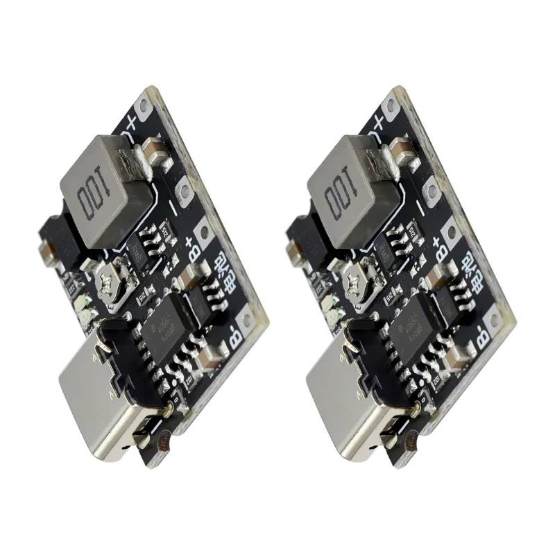 2pcs Einstellbare 3 7 V Bis 5 V 9 V 18650 Lithium Batterien Konvertermodul Mit 2A Ausgangsstrom Und USB Ladung von OAJABBGE