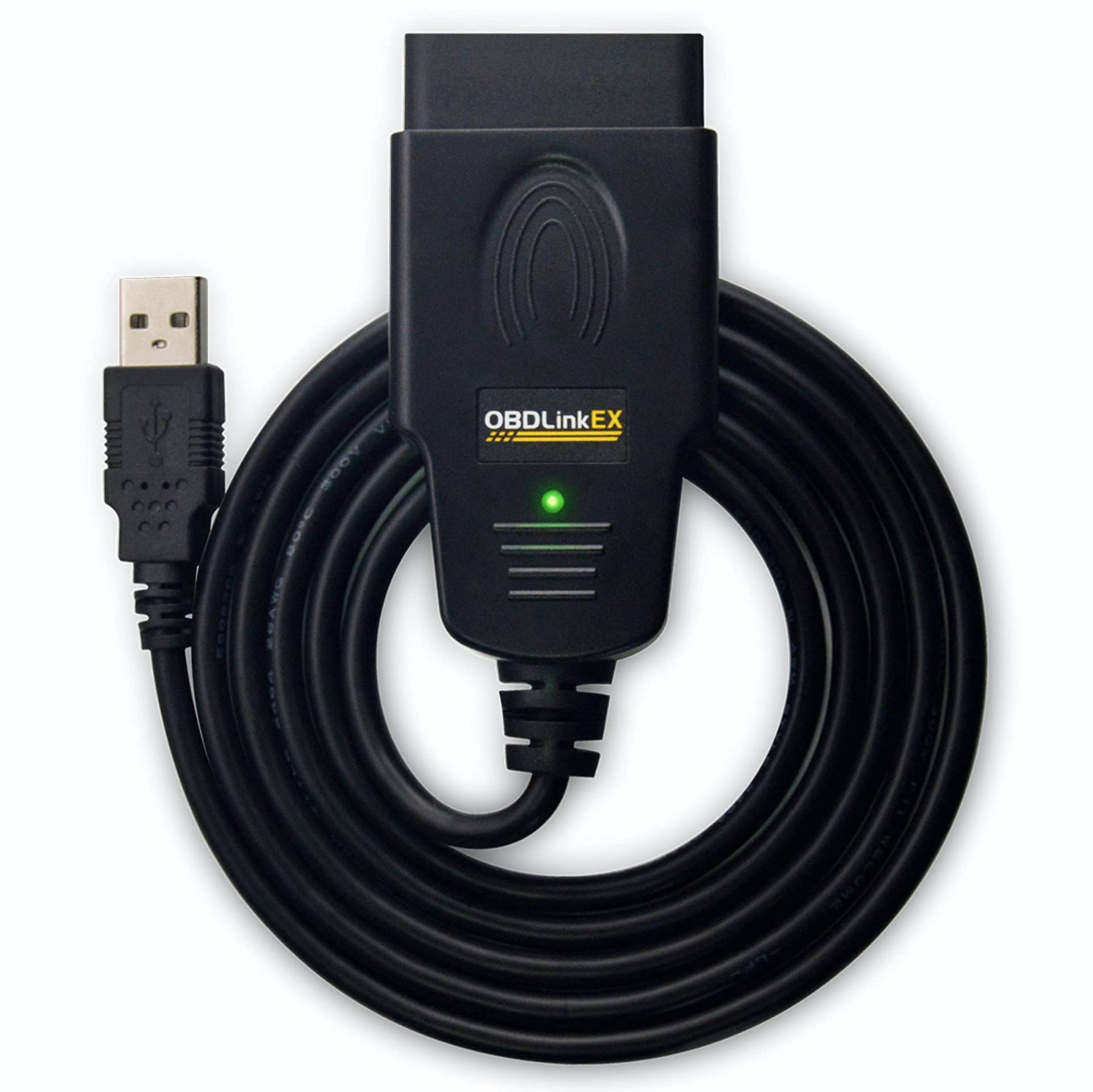 OBDLink ScanTool EX USB – Koffer/Diagnosegerät für Auto, professionell, mehrere Marken, batteriebetrieben – kompatibel mit OBD2/RenoLink/ForScan/MultiECUScan, Windows 10 von OBDLINK