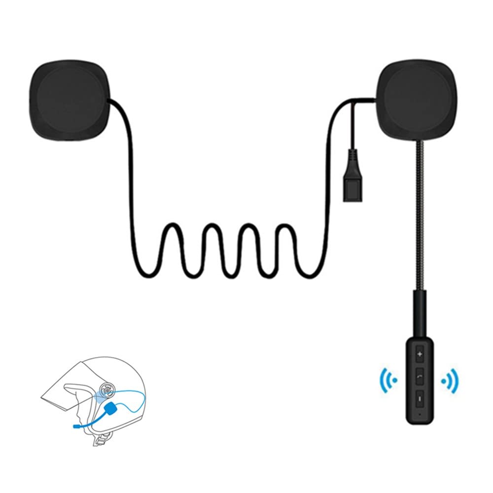 OBEST Motorrad Bluetooth Headsets 5.0Funkkopfhörer Motorrad Sturzhelm zubehör, kabellos, Freisprecheinrichtung, Musikanrufsteuerung mit Mikrofon, Weitgehend kompatibel mit verschiedenen OBEST Motorrad Bluetooth Headsets 5.0Funkkopfhörer Motorrad Sturzhelm zubehör, kabellos, Freisprecheinrichtung, Musikanrufsteuerung mit Mikrofon, Weitgehend kompatibel mit verschiedenen von OBEST
