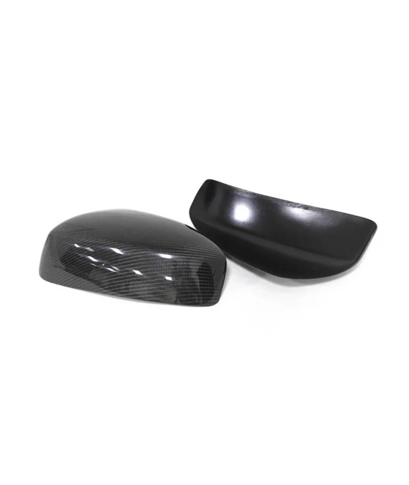 ABS + Carbon-Rückspiegelabdeckungen | Kompatibel Mit Infiniti FX35 FX37 2009–2014 | Zusatz-/Ersatz-Stil Carbon-Seitentür-Rückspiegelabdeckung(Style A add on) von OBLIBQOE