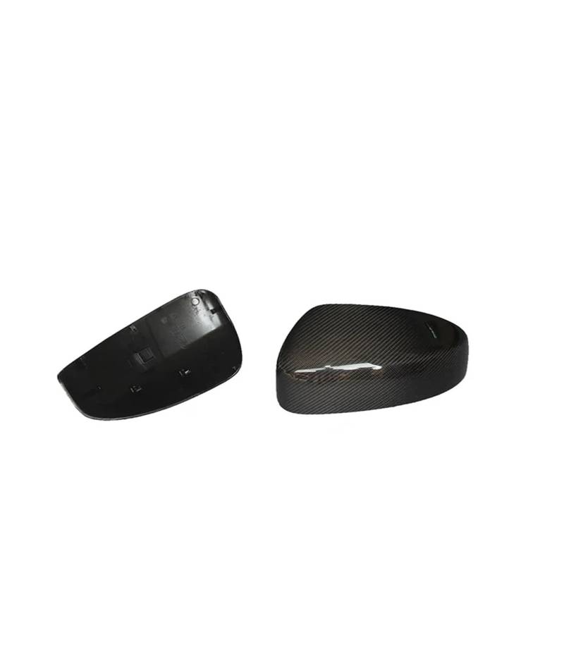 ABS + Carbon-Rückspiegelabdeckungen | Kompatibel Mit Infiniti FX35 FX37 2009–2014 | Zusatz-/Ersatz-Stil Carbon-Seitentür-Rückspiegelabdeckung(Style B replace) von OBLIBQOE