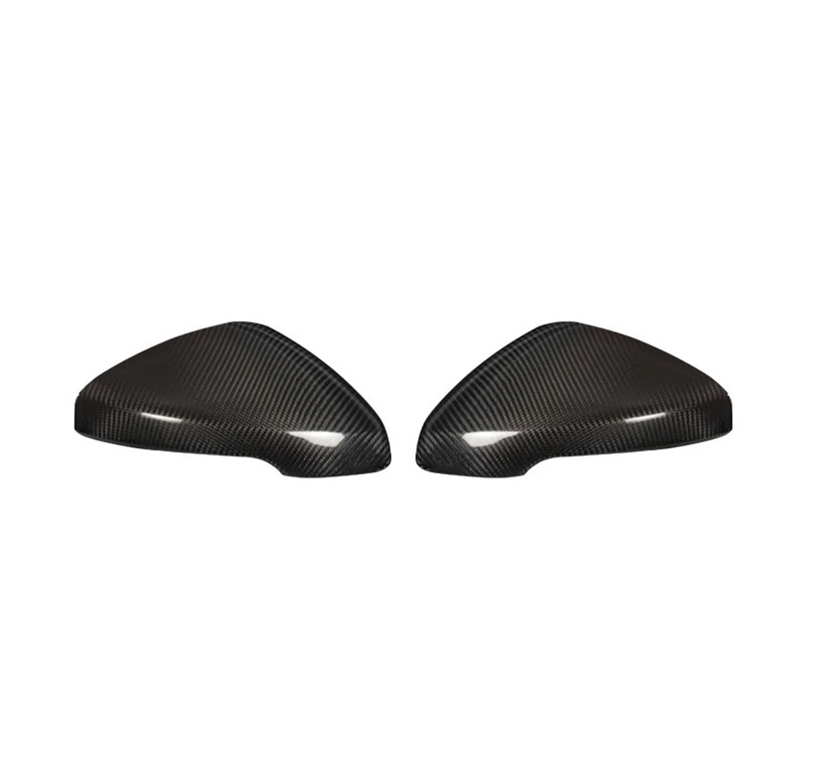 Carbonfaser-Seiten-Rückspiegelabdeckung | Kompatibel Mit Citrix 11 Generation R-Typ FL5 2023 | Auto-Rückspiegel-Gehäuseabdeckung(Bright black) von OBLIBQOE