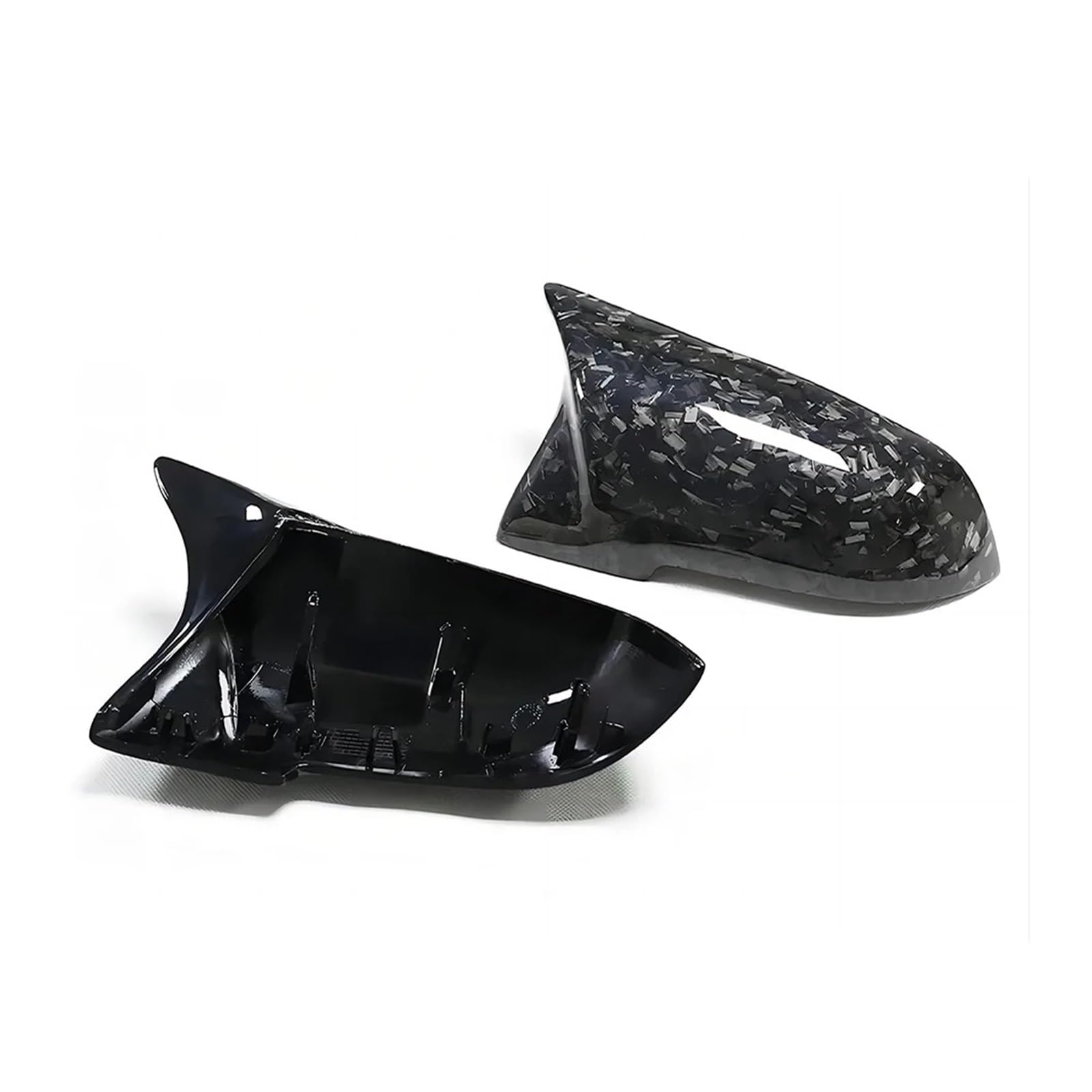 Ersatz-Rückspiegelabdeckung | Kompatibel Mit BMW F20 F21 F22 F23 F30 F34 F32 F33 F36 F87 1 2 3 4 M2 2012-2020 | Carbon-Rückspiegelabdeckungen(20 12-19) von OBLIBQOE