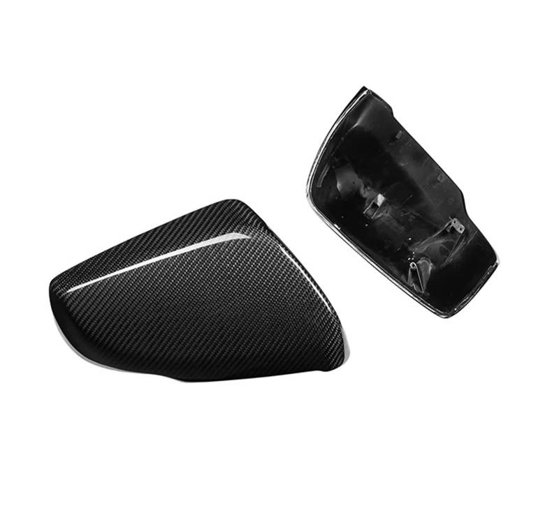 Hinzufügen/Ersetzen Der Carbonfaser-Seitentür-Rückspiegelabdeckung Im Autostil | Kompatibel Mit Cadillac CTS 2014-2016 CT5 2020-2022 CT6 2016-2022(A) von OBLIBQOE