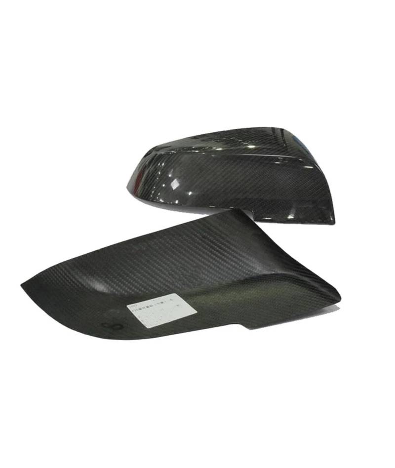 Hinzufügen/Ersetzen OEM/OX Horn Carbon Fiber Seitenspiegel Abdeckung | Kompatibel Mit BMW 5 6 7 Serie F10 2014-2017 F01 F02 13-15 F06 F12 F13 2016-ON(A OEM add on) von OBLIBQOE