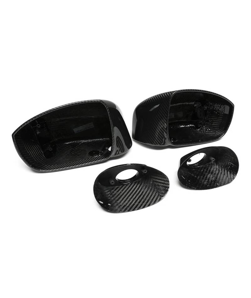 Seitenspiegelabdeckung Aus Vollcarbon | Kompatibel Mit Nissan GT-R R35 2008-2024 | Rückspiegelabdeckung Im Zusatz-/Ersatzstil(C replace 4pcs) von OBLIBQOE
