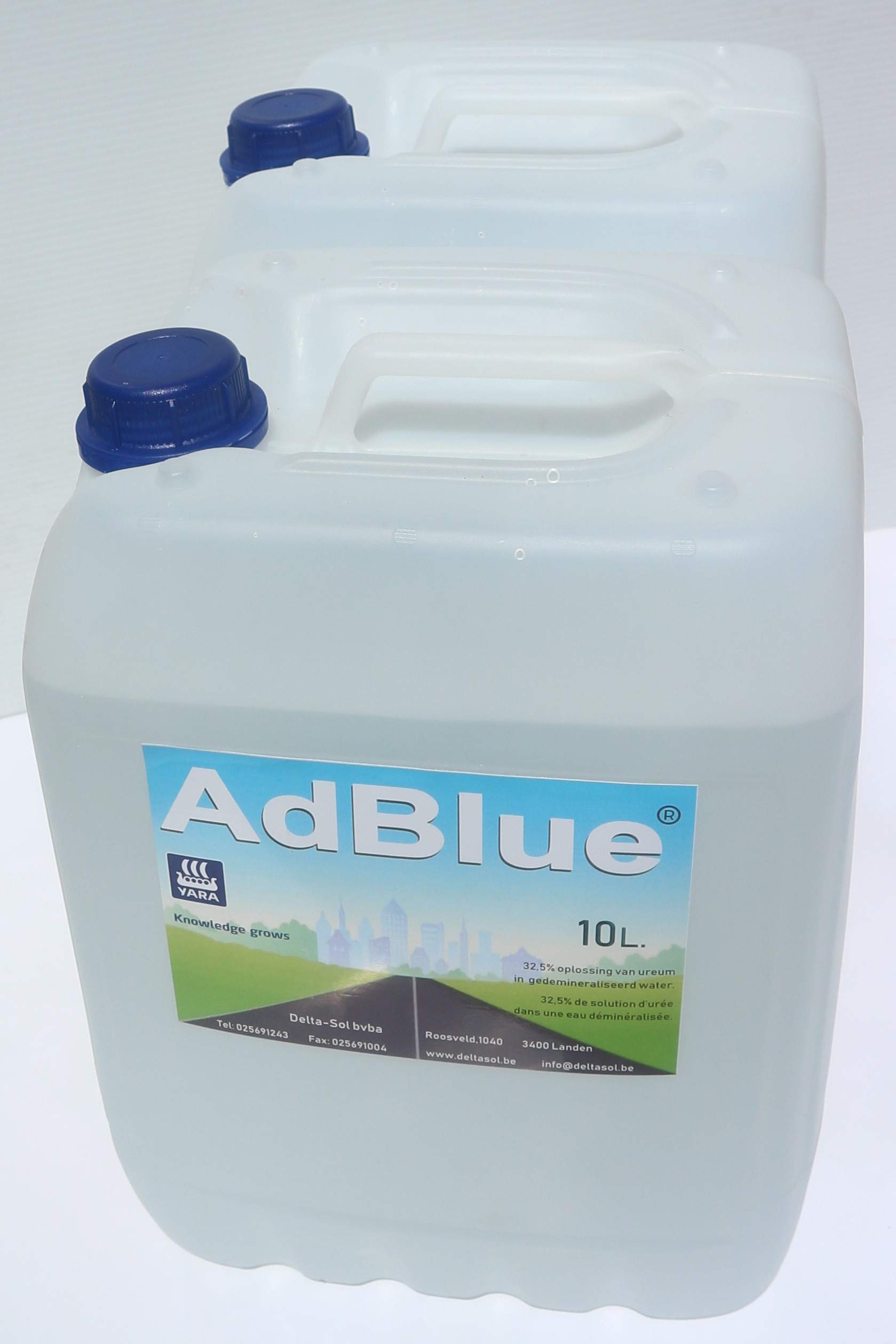 AdBlue 20 Liter für Diesel | Ad Blue 2x10 Liter | Kanister mit Ausgießer | für alle Automarken mit SCR Technologie | ISO 22241 von OC-PRO