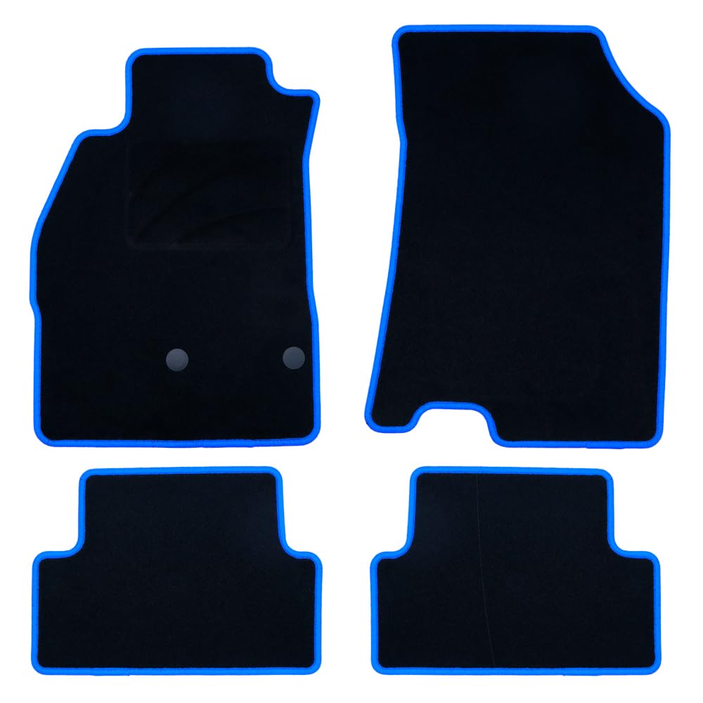 OCC DESIGN - Fußmatten, Teppiche nach Maß, kompatibel mit Renault Megane III (2009-2016), hochwertiger Teppich, Velours/Polypropylen, Original Anker, rutschfester Rücken, Fersenkappe, 5 Stück von OCC DESIGN