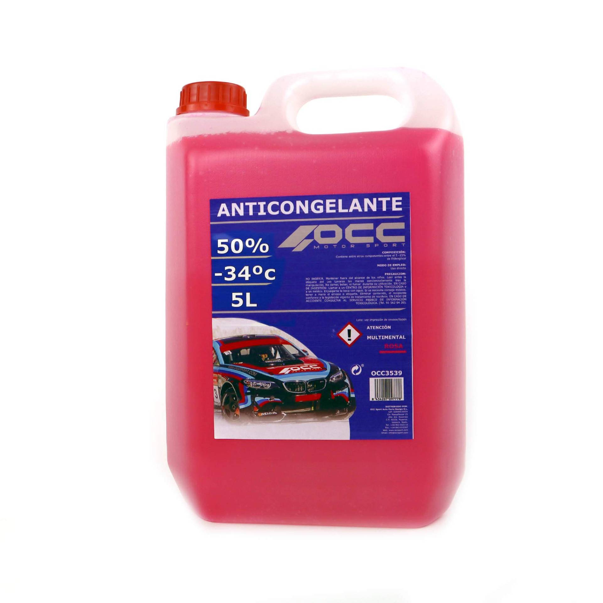 OCC MOTORSPORT G12 ROSA FROSTSCHUTZMITTEL 50% 5 LITER OCC MOTORSPORT G12 ROSA FROSTSCHUTZMITTEL 50% 5 LITER von OCC MOTOR SPORT