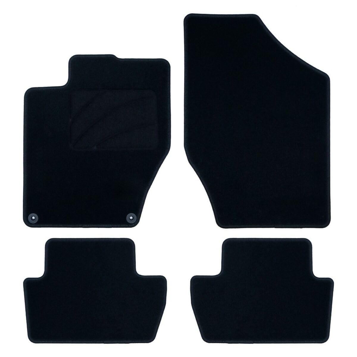 OCCDESIGN Passgenaue Fußmatte für Citroen C4 (2010-2019), 5 Stück von OCCDESIGN