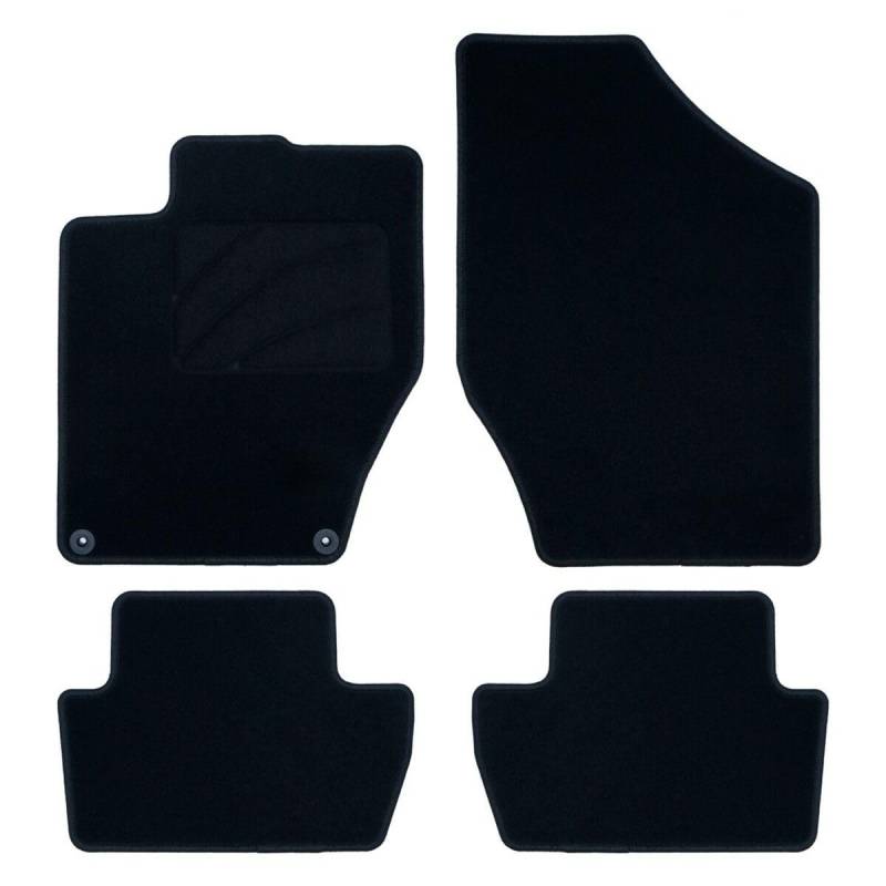 OCCDESIGN Passgenaue Fußmatte für Citroen C4 (2010-2019), 5 Stück von OCCDESIGN