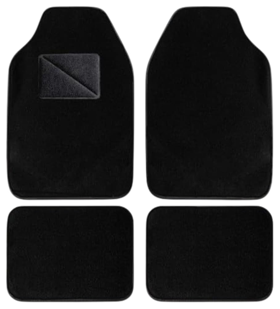 OCC Design - Fußmatten, kompatibel mit Opel Kadett (1984-1991), Velours/Polypropylen, Original Anker, rutschfester Rücken, Fersenkappe, 4 Stück von OCCDESIGN