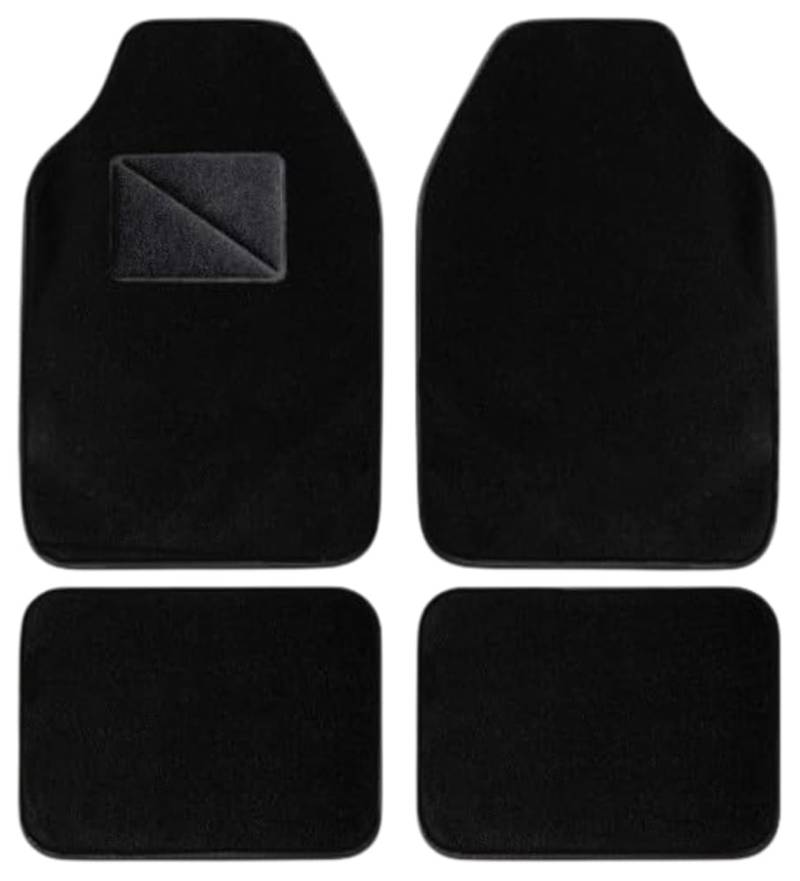 OCC Design - Fußmatten, kompatibel mit Opel Kadett (1984-1991), Velours/Polypropylen, Original Anker, rutschfester Rücken, Fersenkappe, 4 Stück von OCCDESIGN
